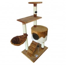 Kakei Cat tree Tower Furniture Scratcher Multi Level QQ80334-A 60*47*130h cm