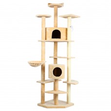 Kakei Cat tree Tower Furniture Scratcher Multi Level CT-005 50*50*198cm