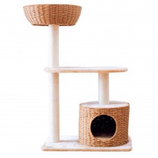 Kakei Cat tree Tower Furniture Scratcher Multi Level QQ80782 60*40*95h cm