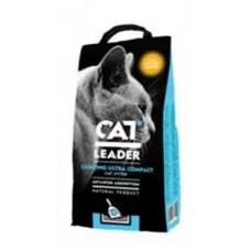 GEOHELLAS CAT LEADER CLUMPING ULTRA LITTER -BABY POWDER-5 KG