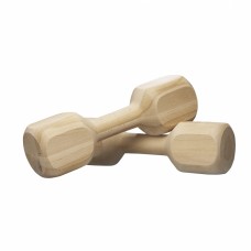 DUVO RETRIEVING DUMBELL 400GM(WOODEN)-DOG TOY :5(0340002000)
