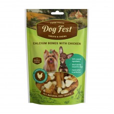 Dog Fest Calcium bones with chicken for mini-dogs - 55g (1.94oz)
