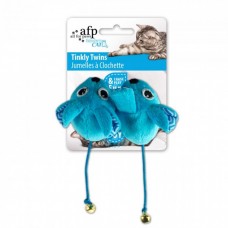 All For Paws TINKLY TWINS - BLUE cat toy
