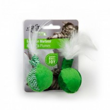 All For Paws FEATHER METEOR - GREEN cat toy