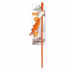 All For Paws FISH'N WAND - ORANGE cat toy