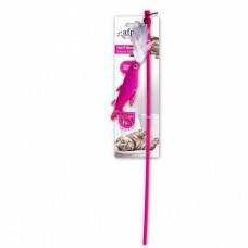 All For Paws FISH'N WAND - PINK cat toy