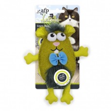All For Paws CRAZY MOUSE (GREEN) cat toy