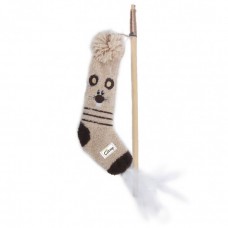 ALL FOR PAWS SOCK CUDDLER - SOCK WAND MOUSE