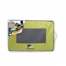 ALL FOR PAWS QUICK DRY OUTDOOR DOG MAT M - GREEN