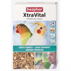 Beaphar XTRAVITAL LARGE PARAKEET 1KG (NEW FORMULA) bird item food