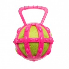 Chomper TPR CAGE WITH BALLISTIC BALL- TRANSPARENT VERSION