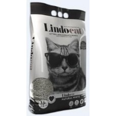 Lindocat NATURAL WHITE CLUMPING 15 L litter clumping