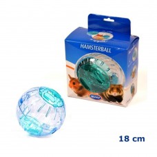 Duvo HAMSTERBALL M/18 CM BLUE : 5414365121518 small animal item hamster item