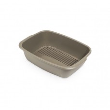 MPS2 MISO LITTER TRAY - BROWN cat open toilet