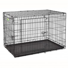 MidWest Contour Double Door Dog Crate 48″