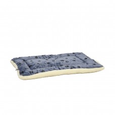MidWest QuietTime Reversible Paw Print Fleece Pet Bed 42 INCH
