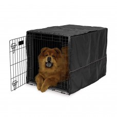 MidWest Black Polyester Pet Crate Covers 36 inch