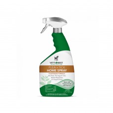 Vet's + Best Natural Flea and Tick Home treatment Spray for CATS, 32 oz