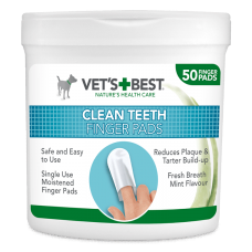 Vet's + Best Clean Teeth Finger Pads (50pads)