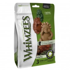 Whimzees Hedgehog XL Mix Brown/Green/Orange (3pc) dog treats