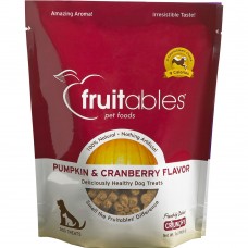 Fruitables Dog Treats Pumpkin & Cranberry 198gr dog treats