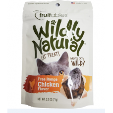 Fruitables Wildly Natural Cat Treats - Chicken Flavor (71g) cat treats