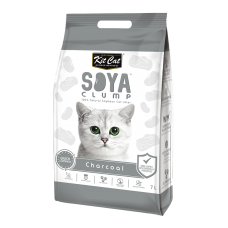 Kit Cat Soya Clump Soybean Litter – Charcoal 7L