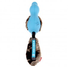 Gigwi Push To Mute Duck with Plush Tail air blue