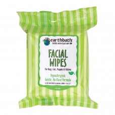 Earth Bath Hypoallergenic Facial Wipes Fragrance Free 25pcs