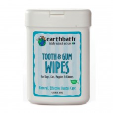 Earth Bath Tooth & Gum Wipes With Lite Peppermint Flavor 25pcs