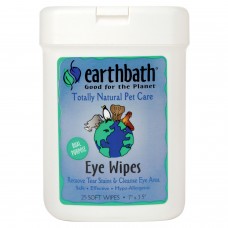 Earth Bath Eye Wipes Hypoallergenic Fragrance Free 25 Pcs