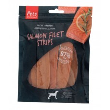 Pets Unlimited Salmon Filet Strips Large 150G DOG TREATS
