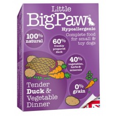 Little Big Paw Dog Duck & Vegetable Dinner 150G DOG ITEMS DOG FOOD 