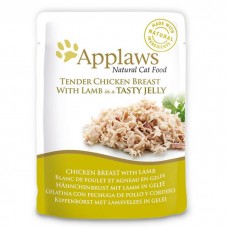 Applaws Cat Chicken with Lamb 70g Jelly Pouch