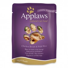 Applaws Cat Chicken with Rice 70g Pouch