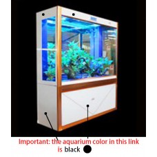 Kakei BDG-1500 large aquarium fish tank glass black color bottom filter sump filter 150*40*H155cm 