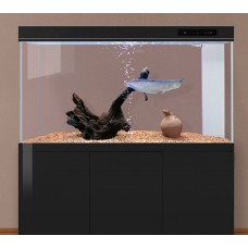 Kakei CADW-1200 large aquarium fish tank glass black color bottom filter sump filter 120*50*H165cm