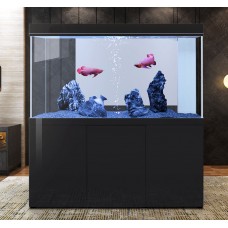 Kakei CAGW-1200 large aquarium fish tank glass black color bottom filter sump filter 120*50*H165cm