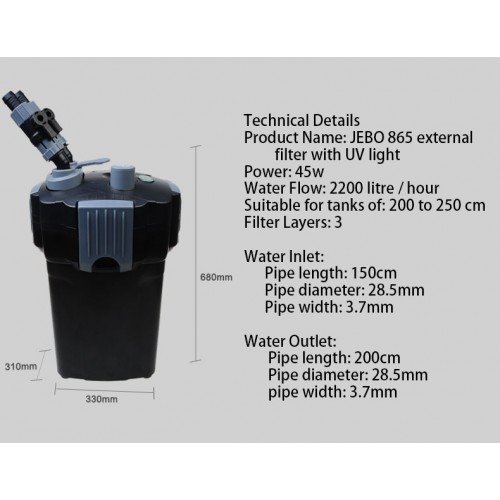 jebo aquarium filter
